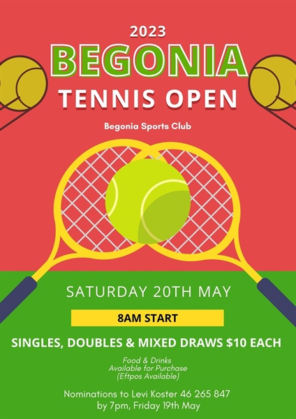 Begonia Tennis Open