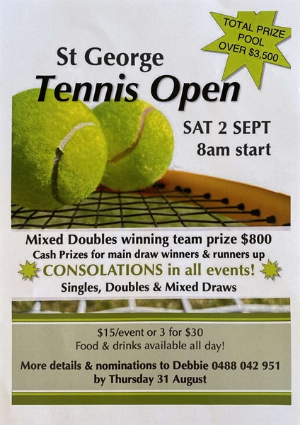 StG Tennis Open
