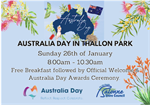 Australia Day - Public Holiday