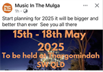 Thargo Music in the Mulga