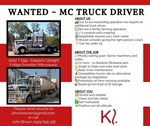 MC Truck Driver - Westmar