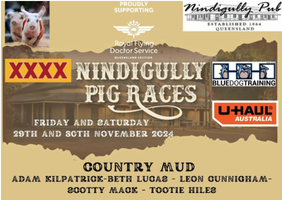 Nindigully Pig Races