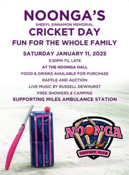 Noonga's Cricket