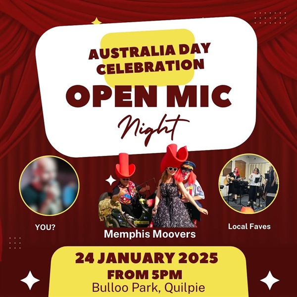 Quilpie Open Mic