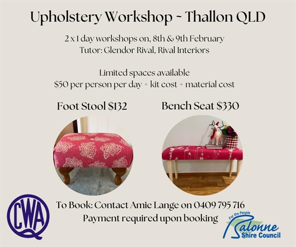 Thallon Upholstery Workshop