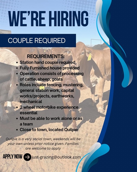 Station Hand - Couple - Quilpie